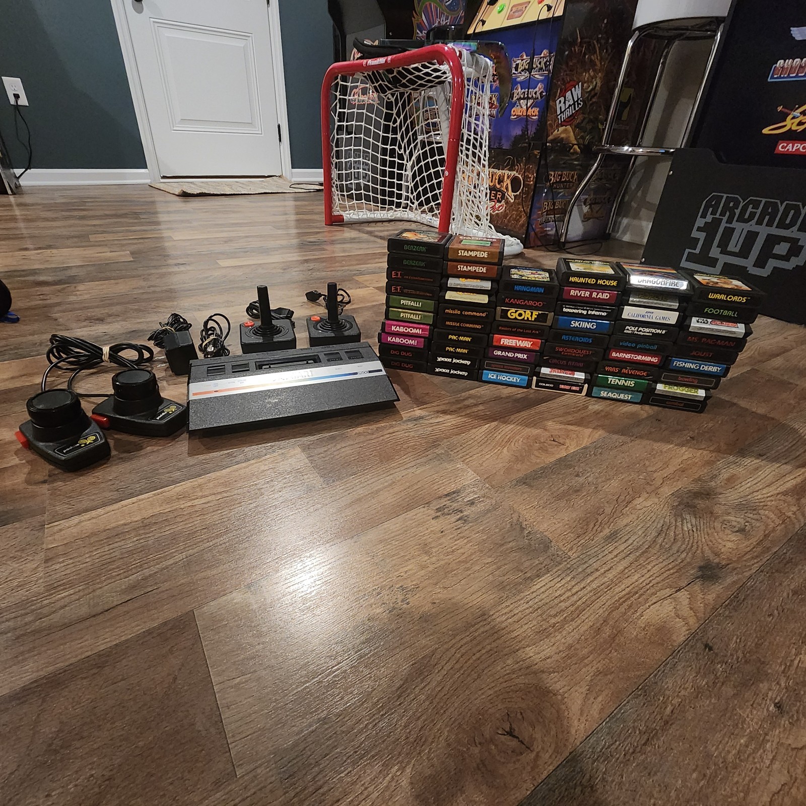 Atari 2600 Junior Console Bundle 55 Games, Paddles, 2x Joysticks, Tested & Works