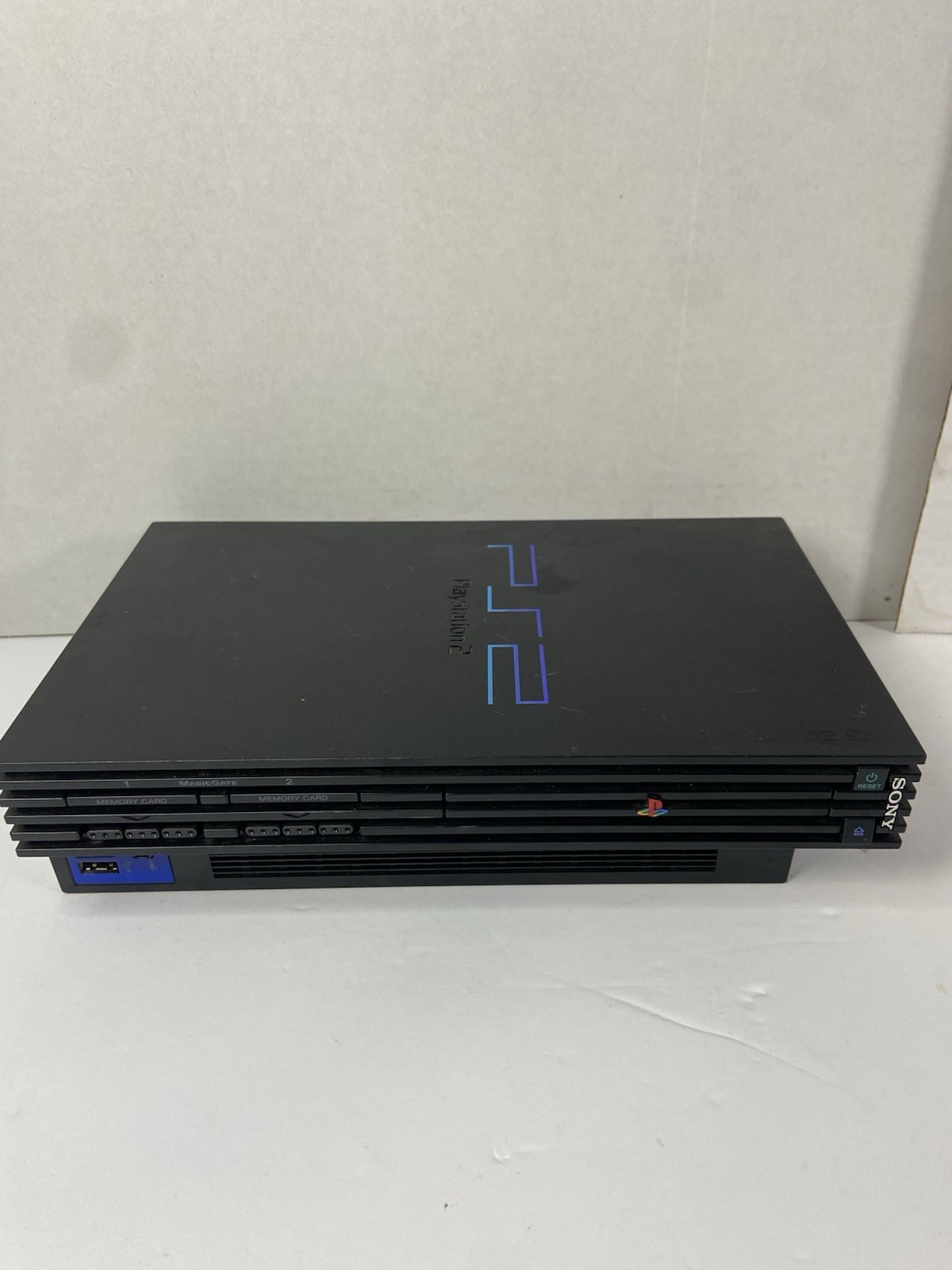 Sony PlayStation PS2 (SCPH-39001) Black Console Only For Parts or Repair