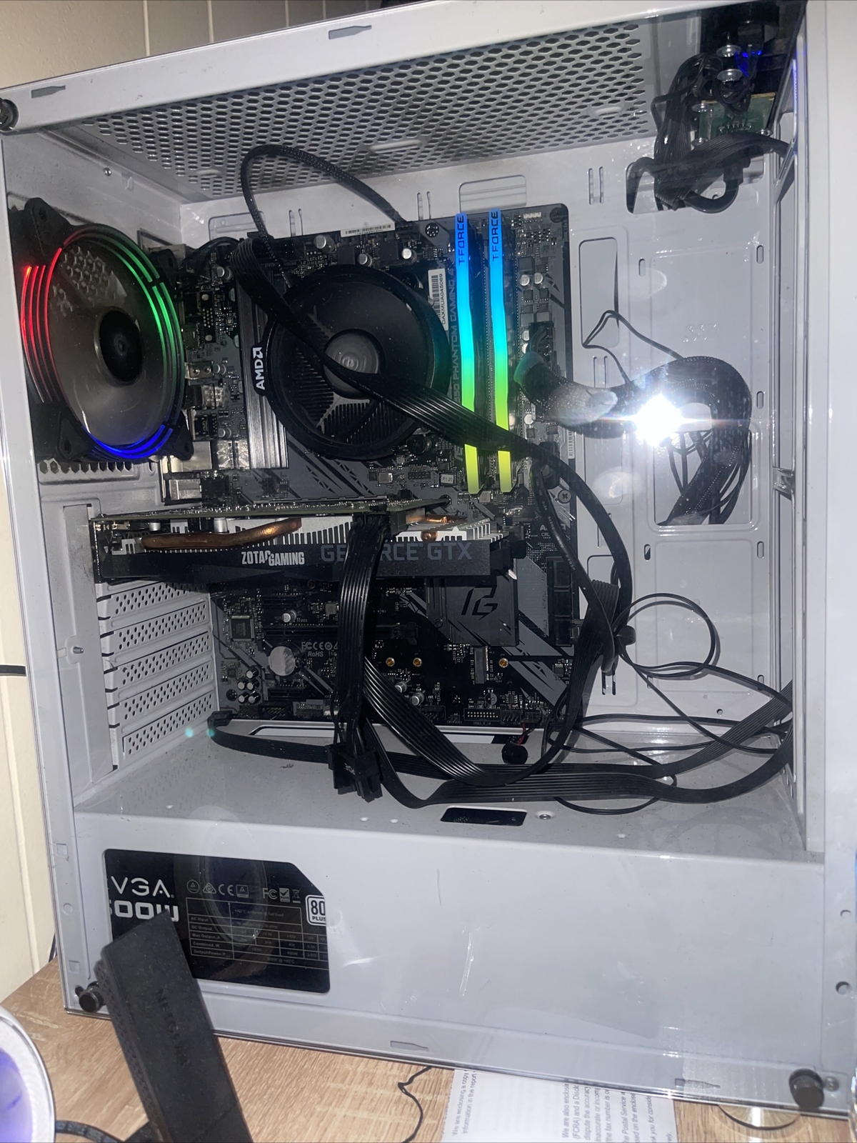 AMD RYZEN 5 3600 6-Core Gaming PC GTX 1660 32GB RAM SSD+2TB HDD+WiFi