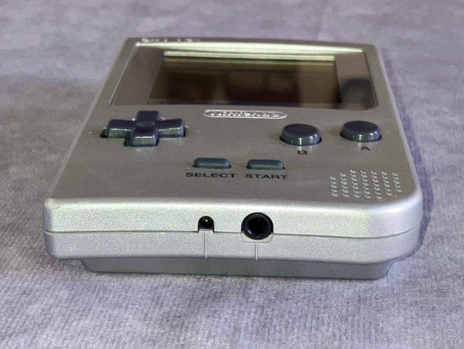 Nintendo Game Boy Pocket Silver Tested And Working Handheld Console MGB-001