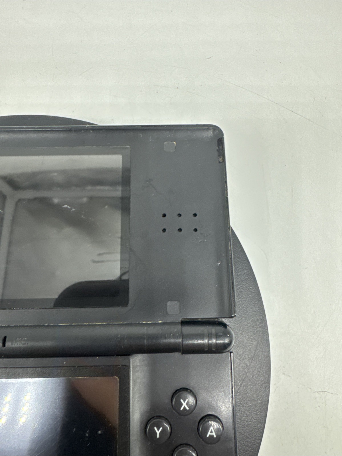 Nintendo DS Lite Handheld System – Cobalt/Black – Unable To Test
