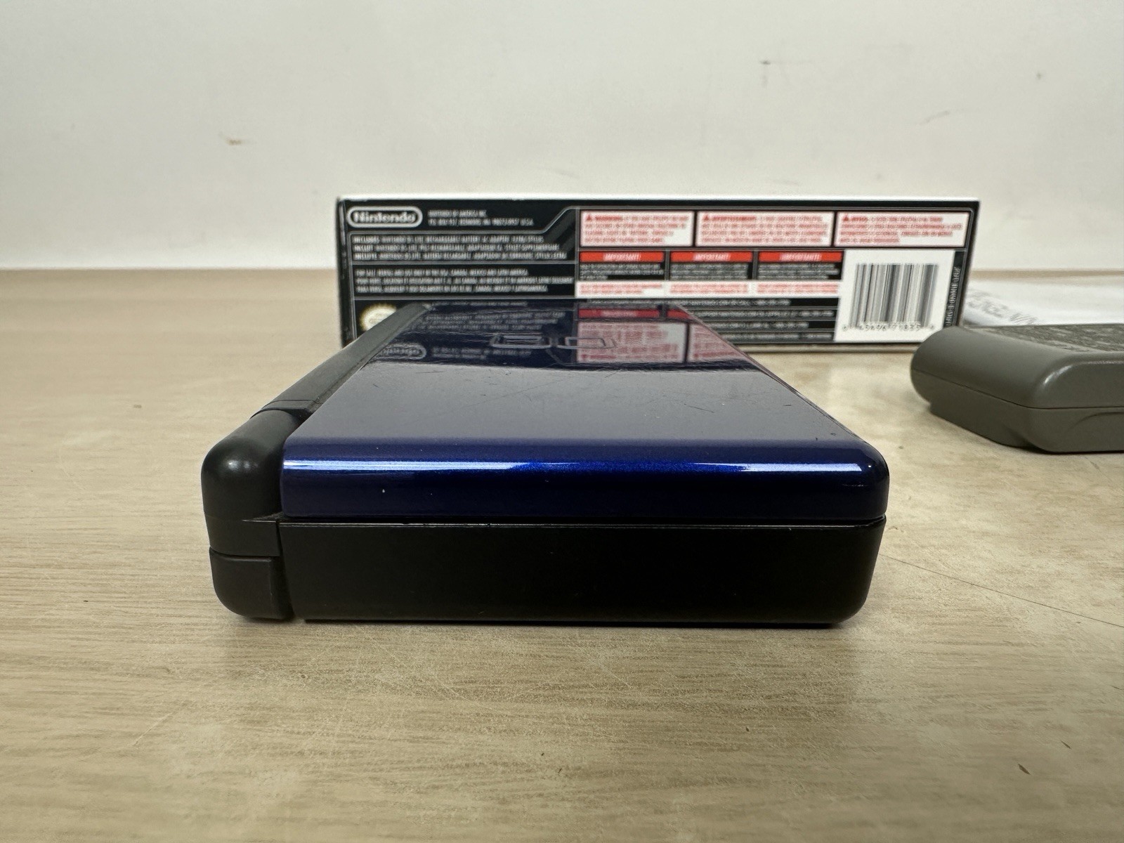 Nintendo DS Lite Handheld – Cobalt Blue/Black – USG-001 – Complete in Box: WORKS