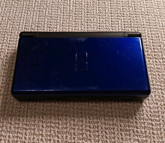 Nintendo ds lite black/ cobalt blue