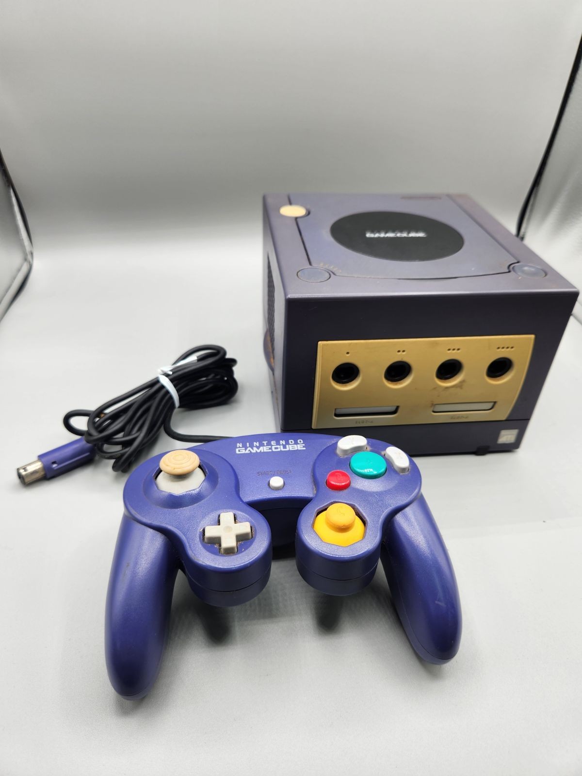 Nintendo GameCube Violet Console NTSC-U/C + Controller 0988M