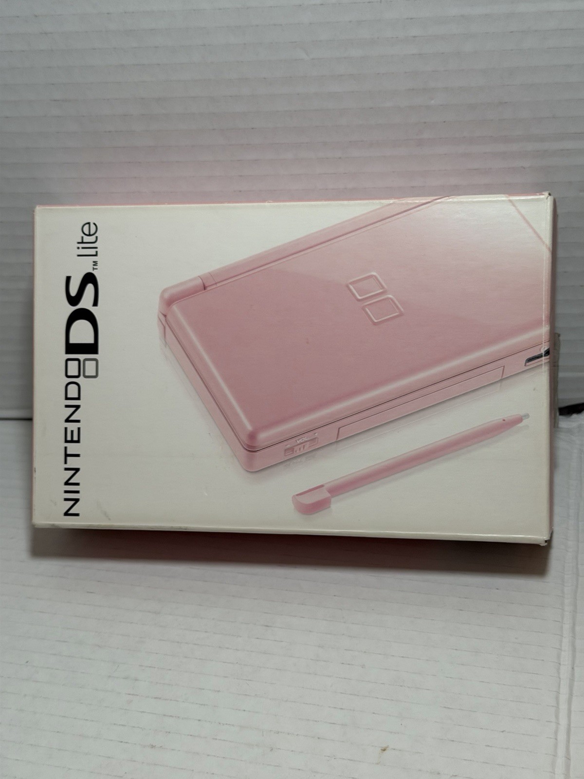 Nintendo DS Lite Console – Coral Pink With Box – See Description – TESTED