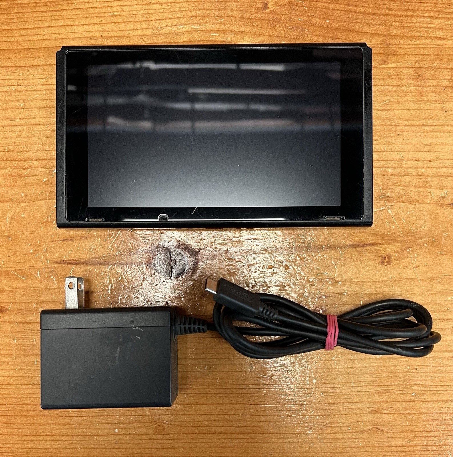 Nintendo Switch HAC-001 Console Only w/ Charger Tested Working Read Description
