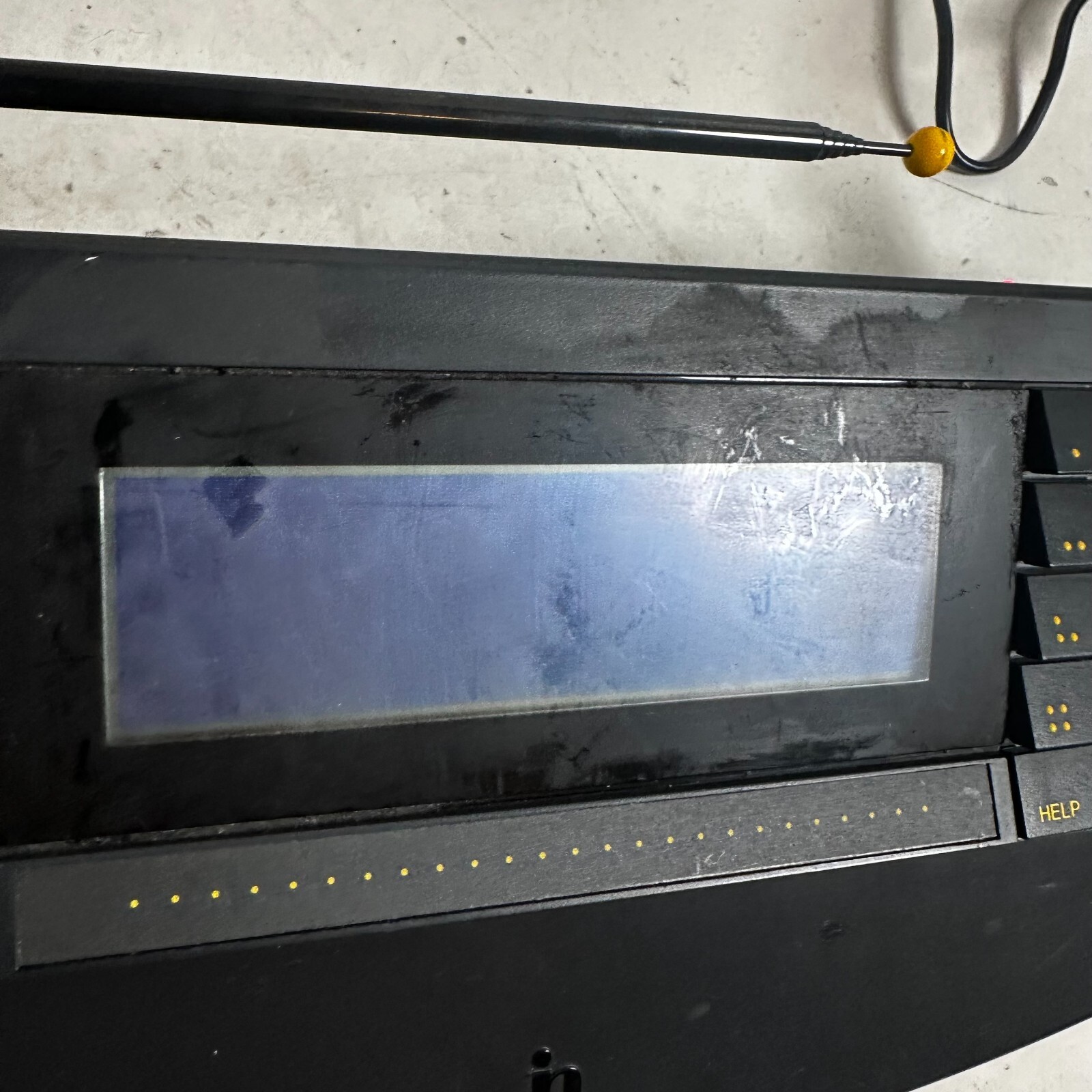 Vintage Sega Interactive Network C-0300 Black Gaming Control Unit – For Parts