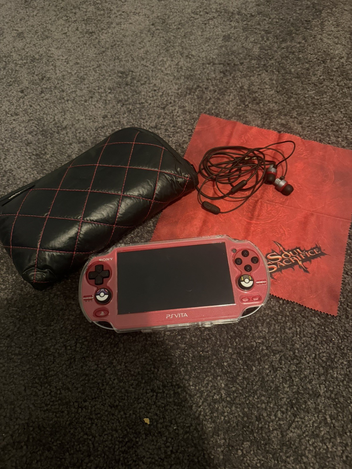 Sony Playstation Vita Wi-Fi Soul Sacrifice Premium Edition Cosmic Red