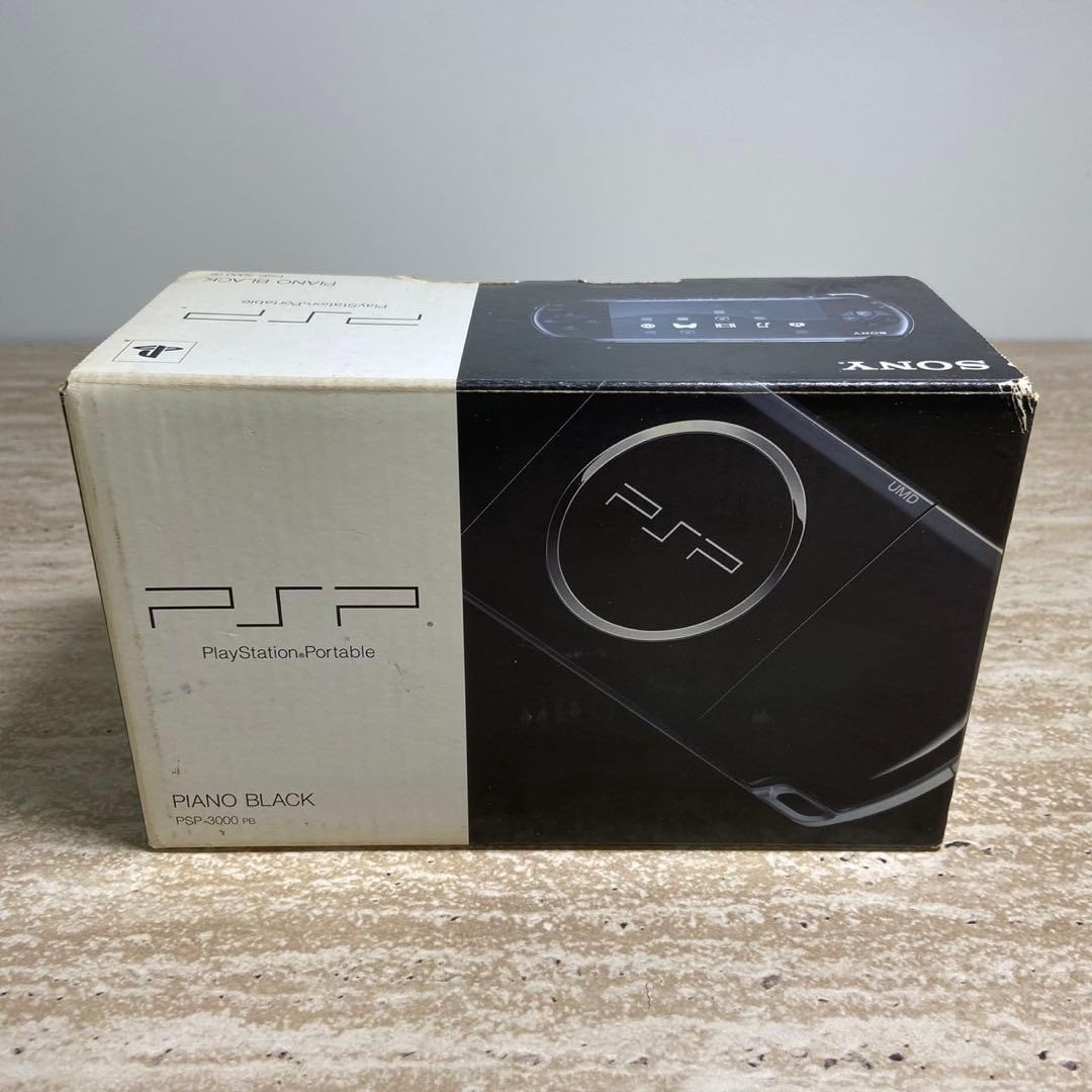 Sony PSP 3000 Piano Black Almost Unused Complete in Box 6750