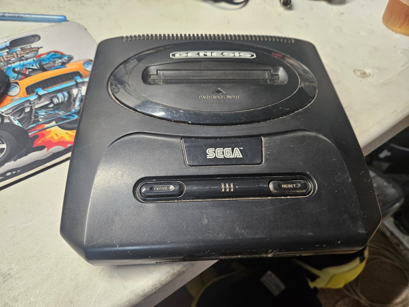 SEGA Genesis Model 2 Console Only Black Model MK-1631 – *Not Tested*