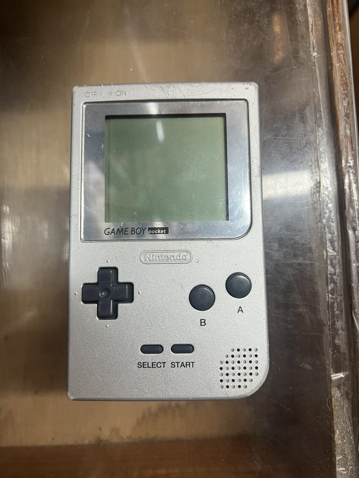Nintendo Game Boy Pocket Silver Handheld System