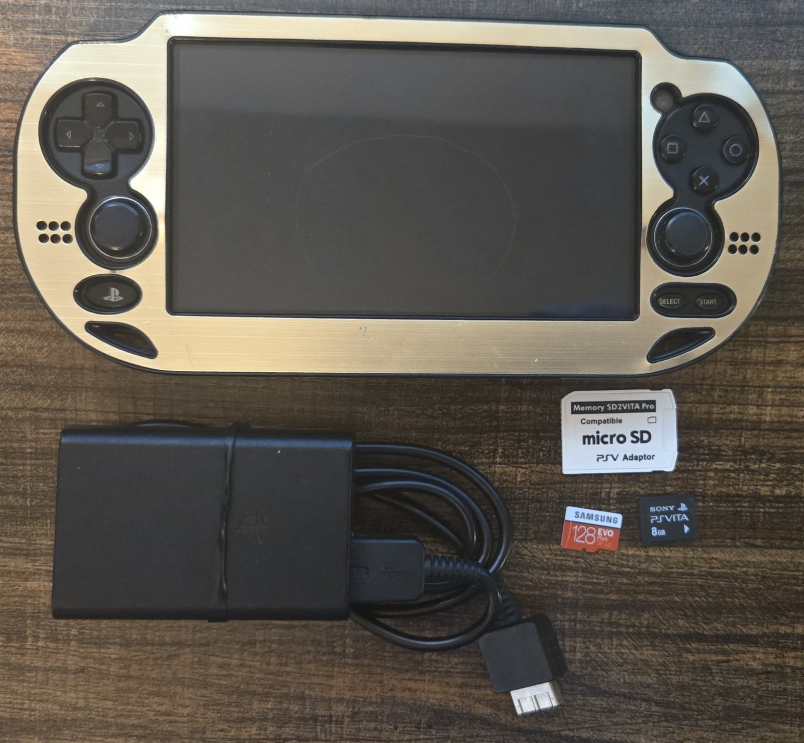 Sony PlayStation Vita PCH-1001 OLED with Homebrew