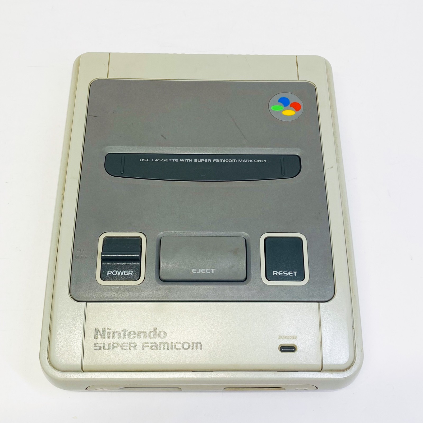 Nintendo SUPER FAMICOM CONSOLE SHVC-001 CONTROLLER AC AV CABLE GAMES JAPAN SNES