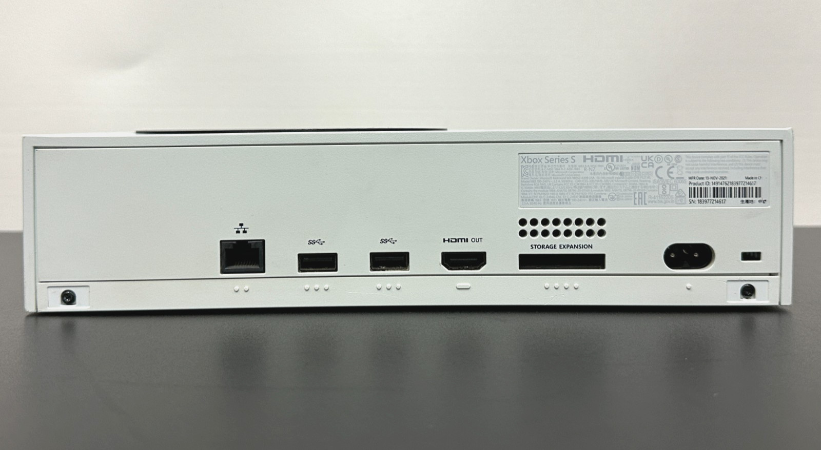 2021 Microsoft Xbox Series S Model 1883 512GB Console White