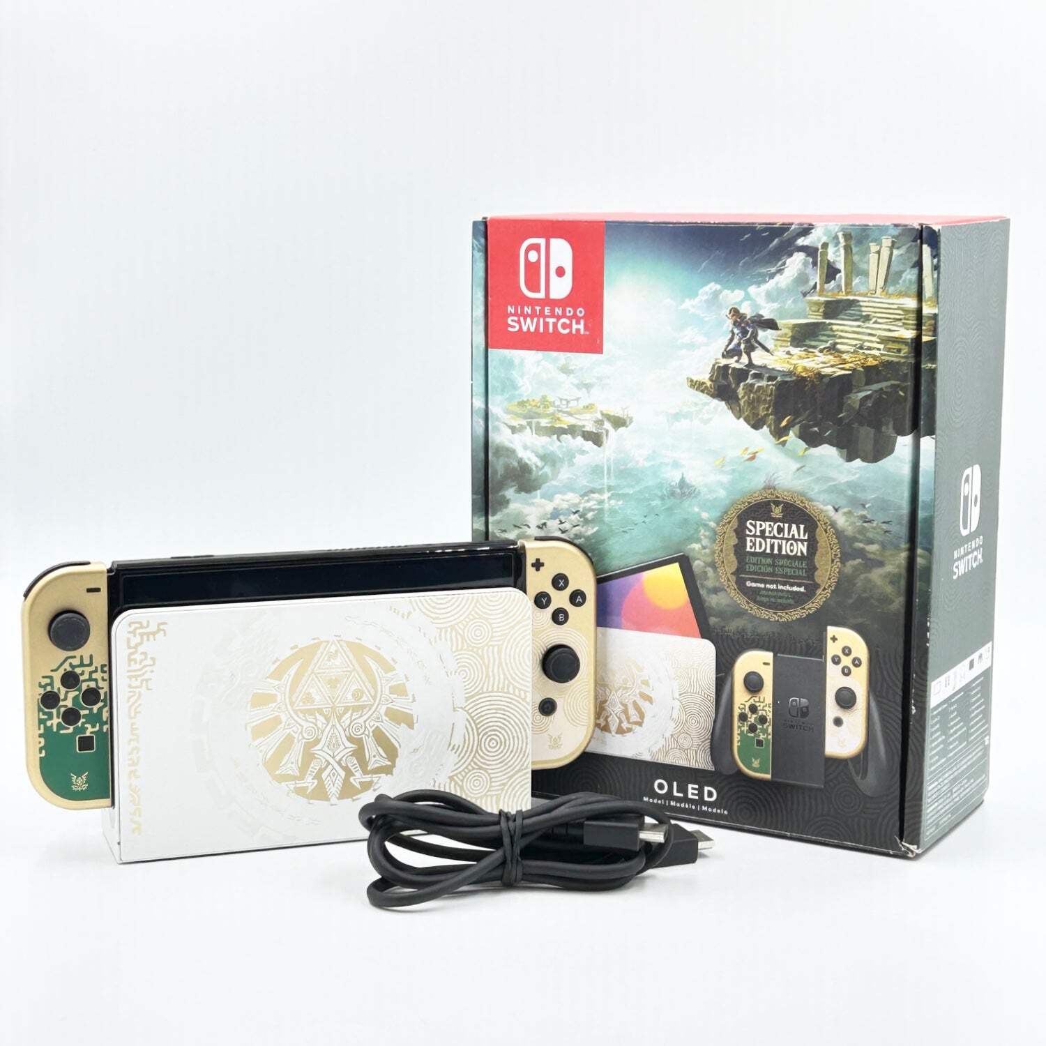 Nintendo Switch OLED Handheld Game Console HEG001 Legend Of Zelda Model