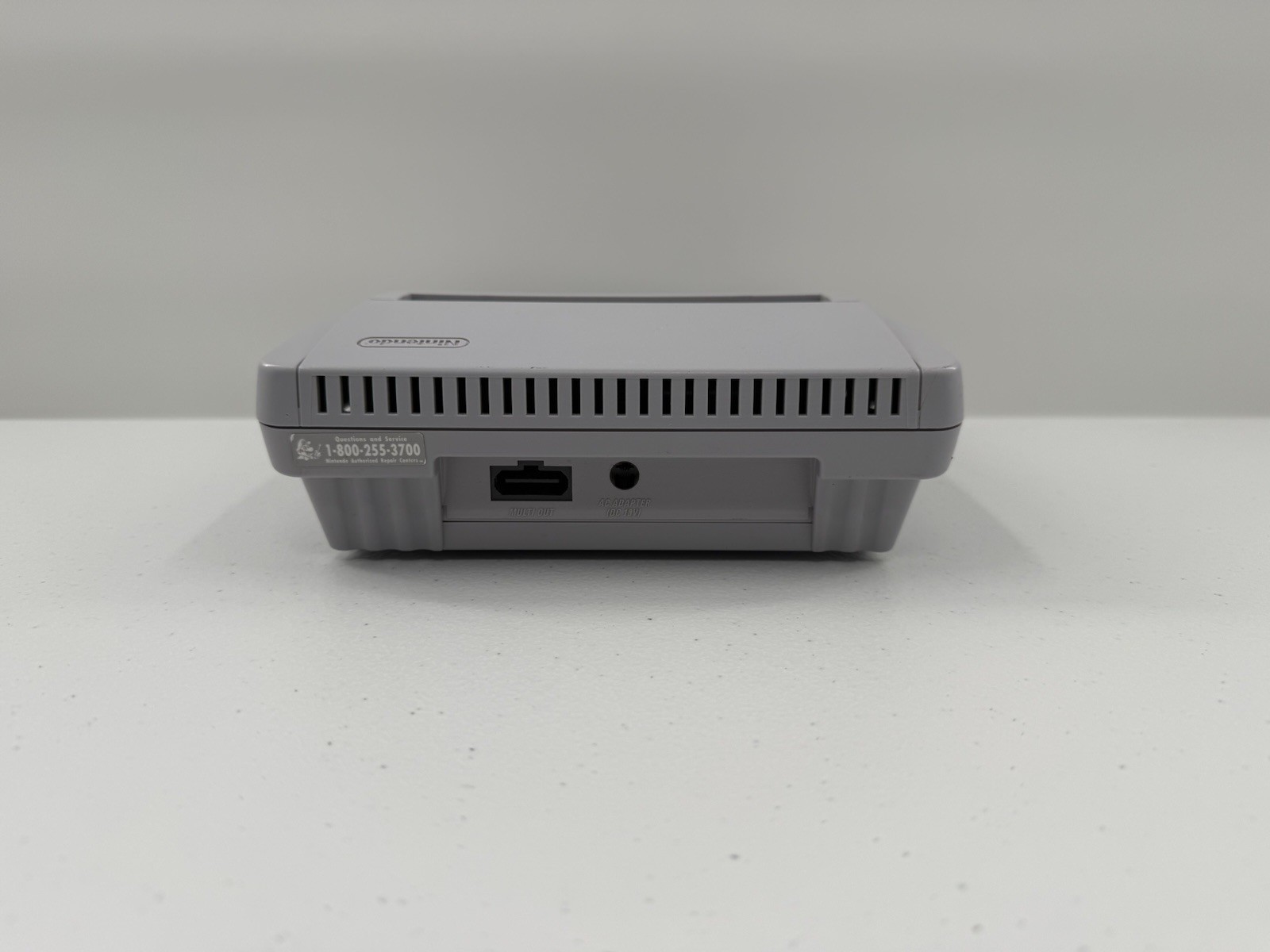 Super Nintendo Entertainment System (SNES JR. 1991) Cosmetically Flawed Console