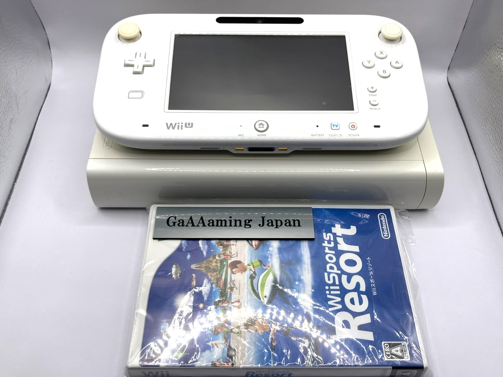 Nintendo Wii U basic Set WUP-S-WAAA 8GB White Shiro Shipping From Japan