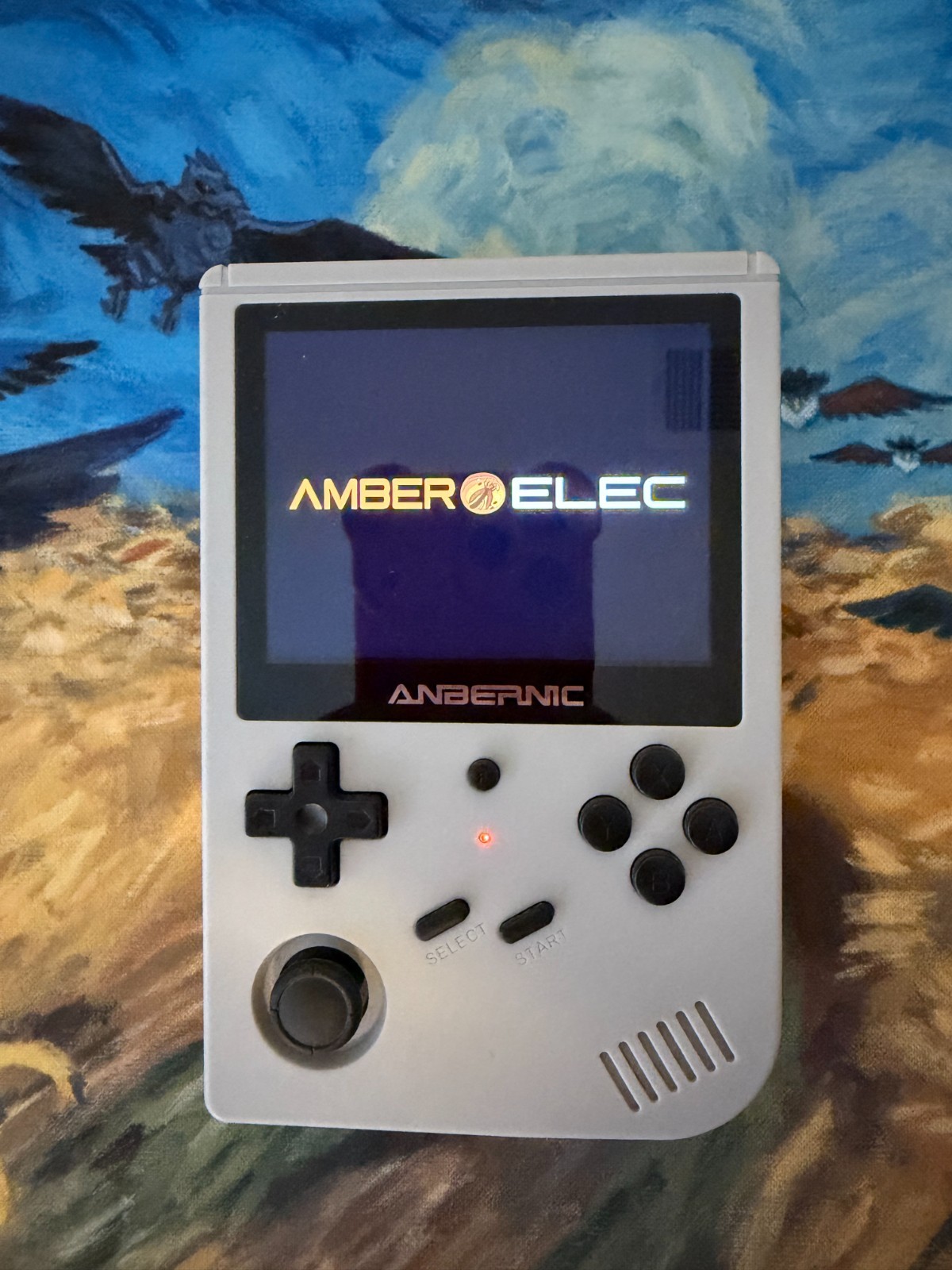 ANBERNIC RG351V (GRAY) 64GB MICRO-SD (AMBER ELEC OS) – NO ROMS INCLUDED