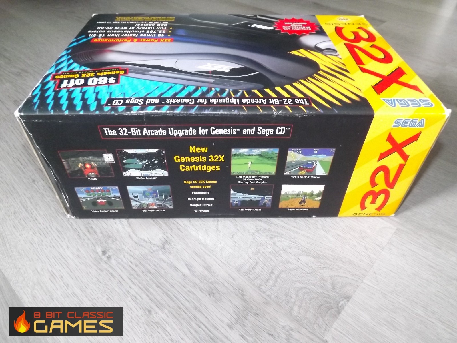 Sega 32X System Bundle in Box – FAST SHIPPING! 629G