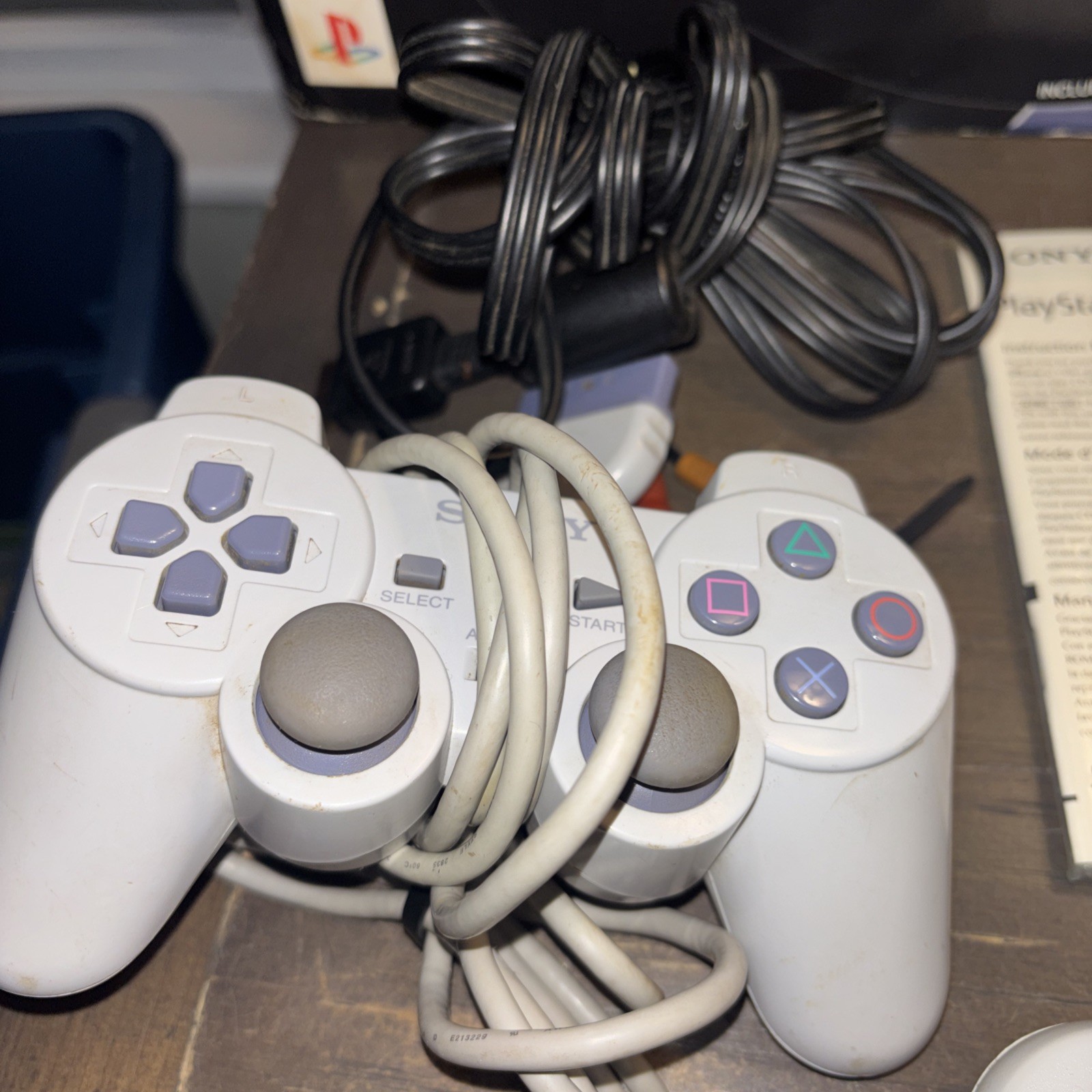 Sony PlayStation 1 PSOne PS1 Slim Console SCPH-101 In Box #graves