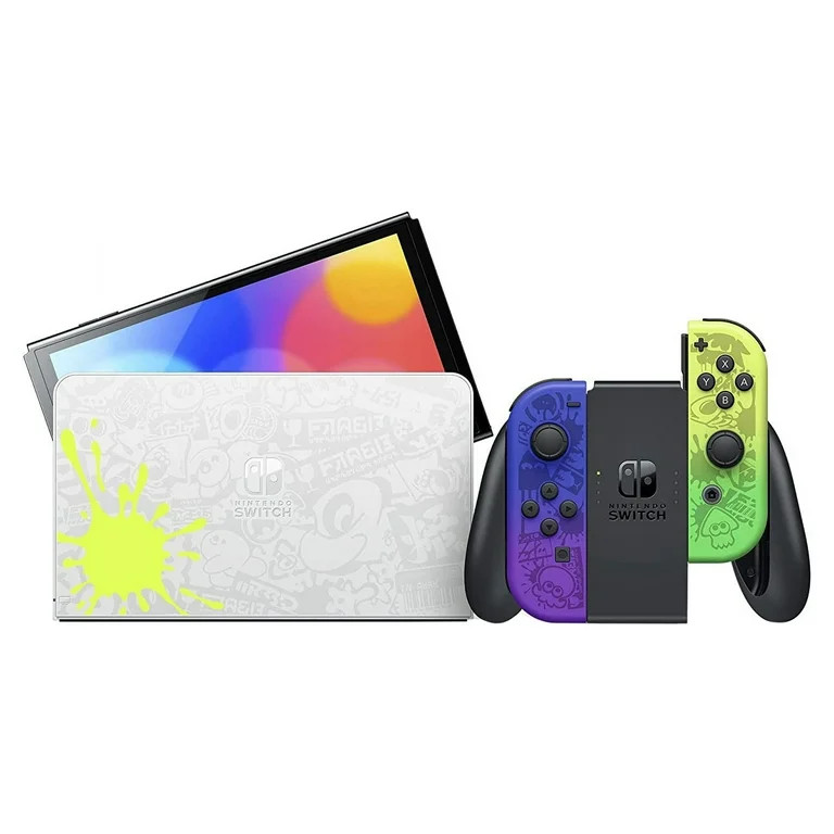 Nintendo Switch Oled Console – Splatoon 3 Special Edition W/ Generic Accessories