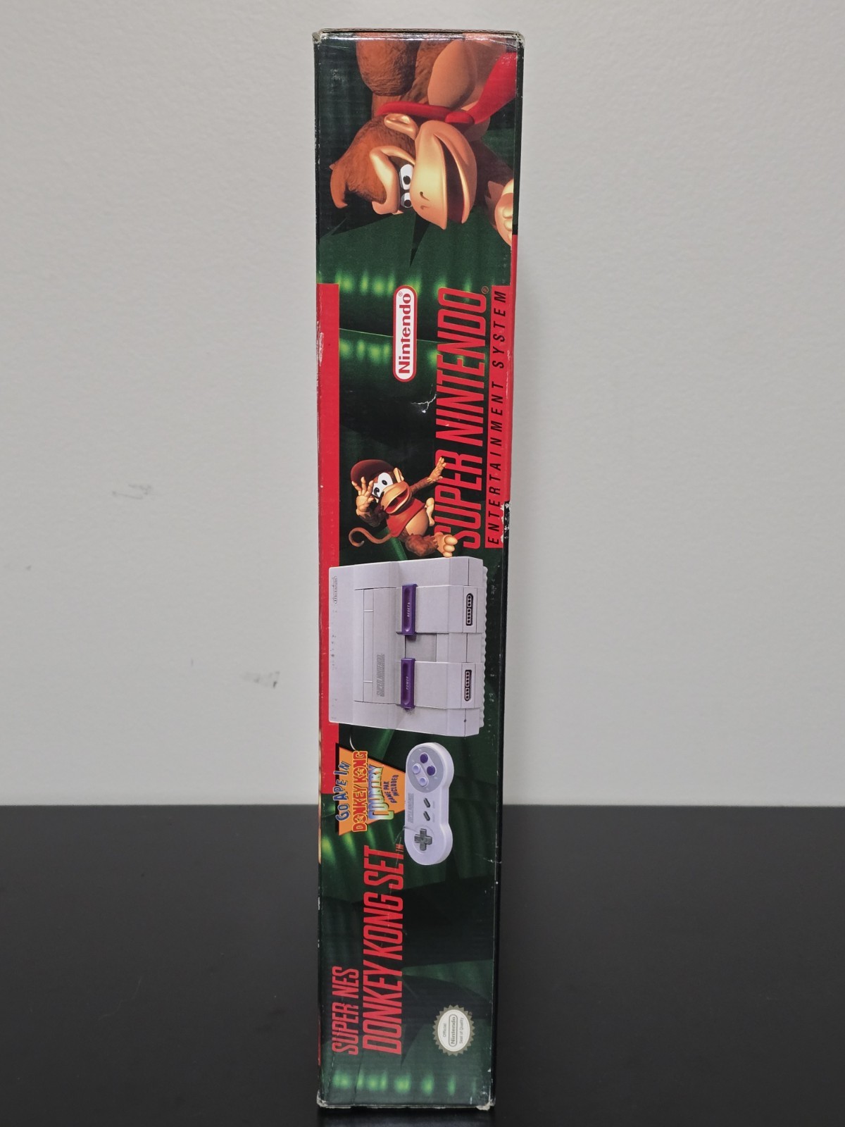 Super NES Donkey Kong Set Complete In Box W/ Manuals & Registration