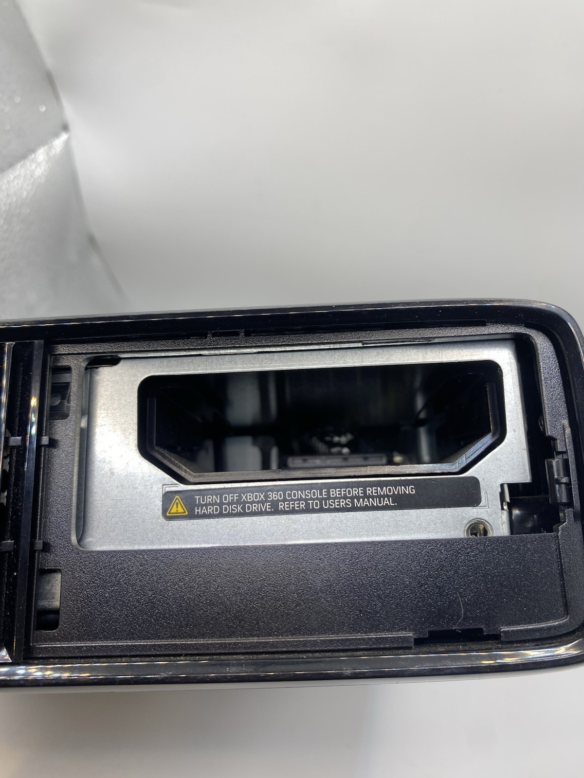 Microsoft Xbox 360 S 1439 with Power Cord Only No Hard Driver