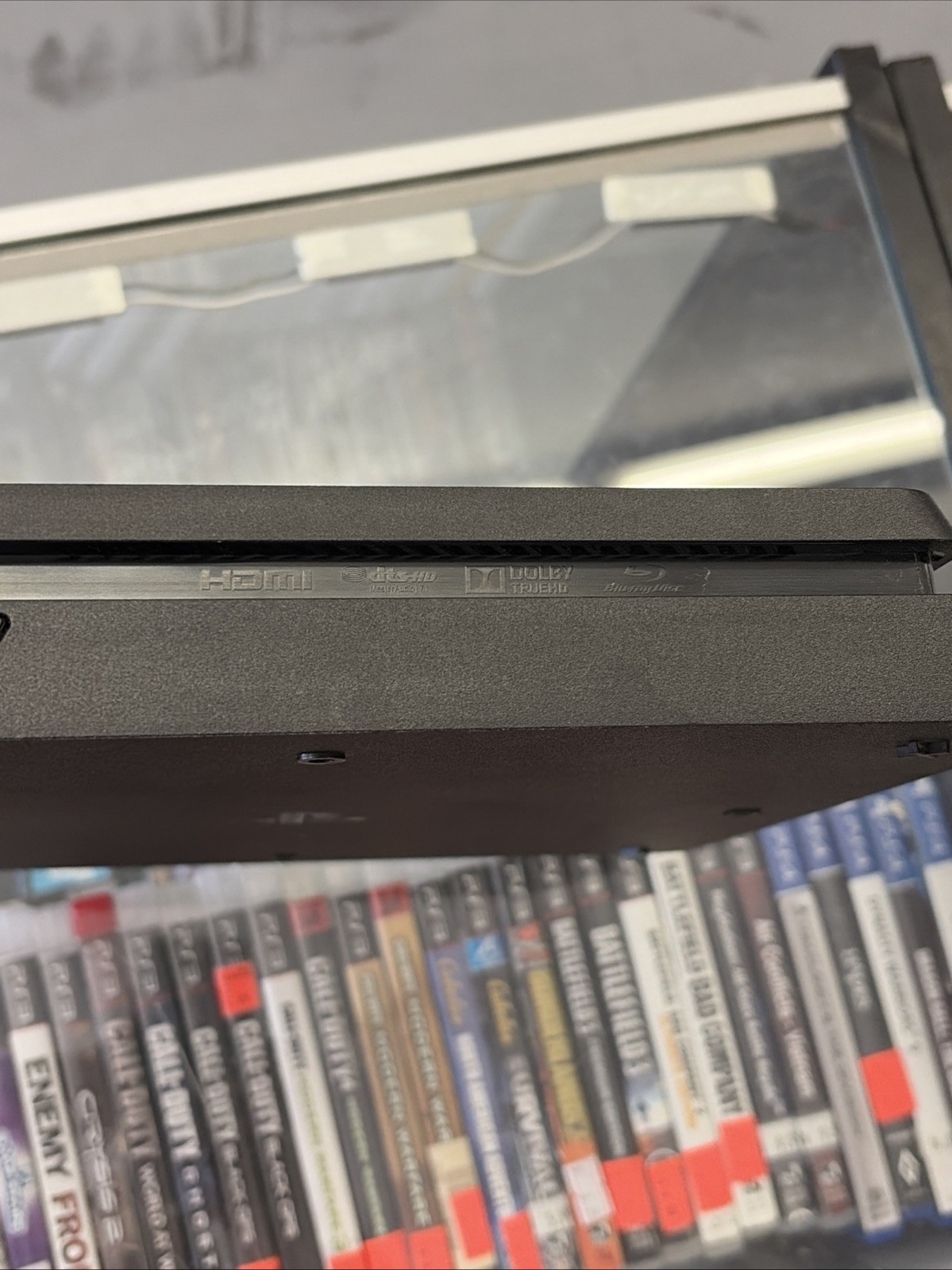 Sony PlayStation 4 Slim 500GB Gaming Console with 2 Games