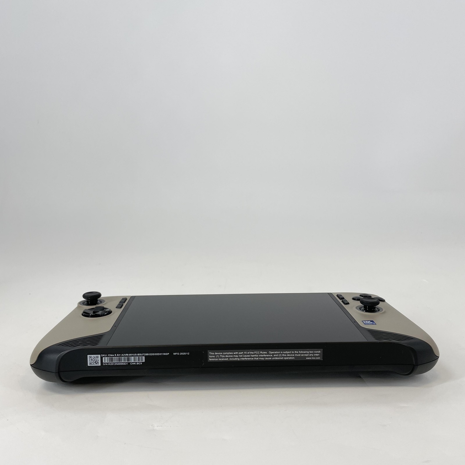 MSI Claw 8 AI+ Handheld Console Sandstorm 1TB 32GB RAM w/ Charger – Bad Joystick