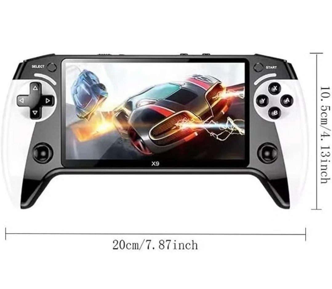 X9 Retro Handheld Game Console with 5.5-inch HD Retro Handheld Game Console 2Pcs