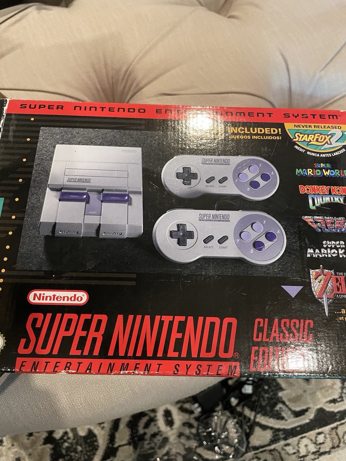 Nintendo Super NES Classic Edition Gaming Console – Grey