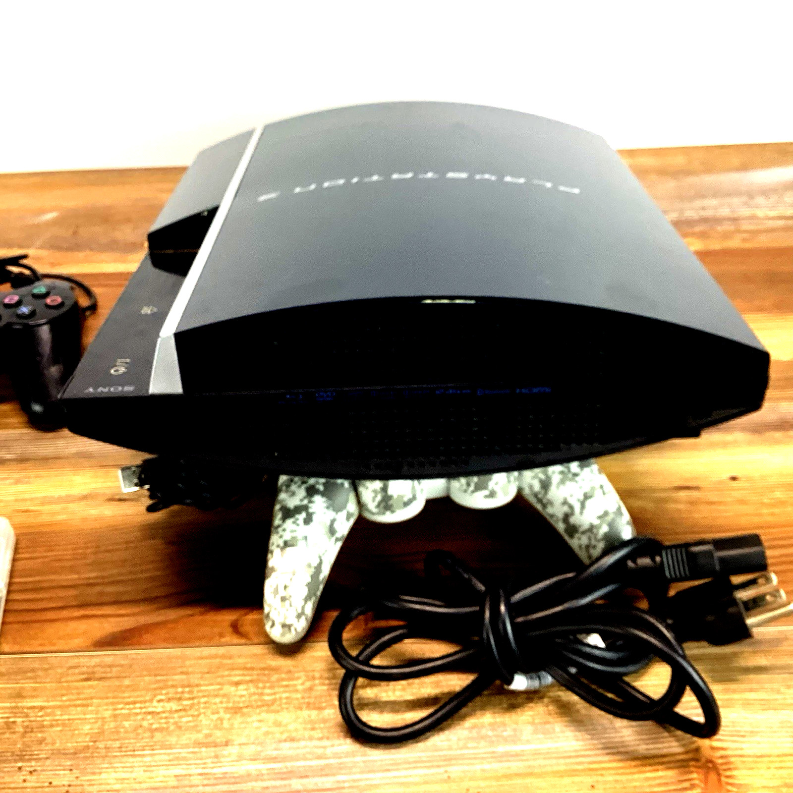 Sony PlayStation 3 PS3 Console Bundle 2 Controllers,4 Games, HDMI, Cables Tested