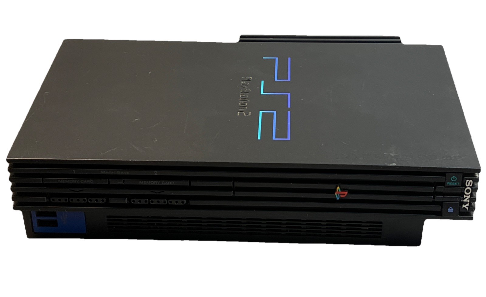 Sony PlayStation 2 PS2 Fat Console Network Adapter SCPH-50001/N TESTED 16 GAMES