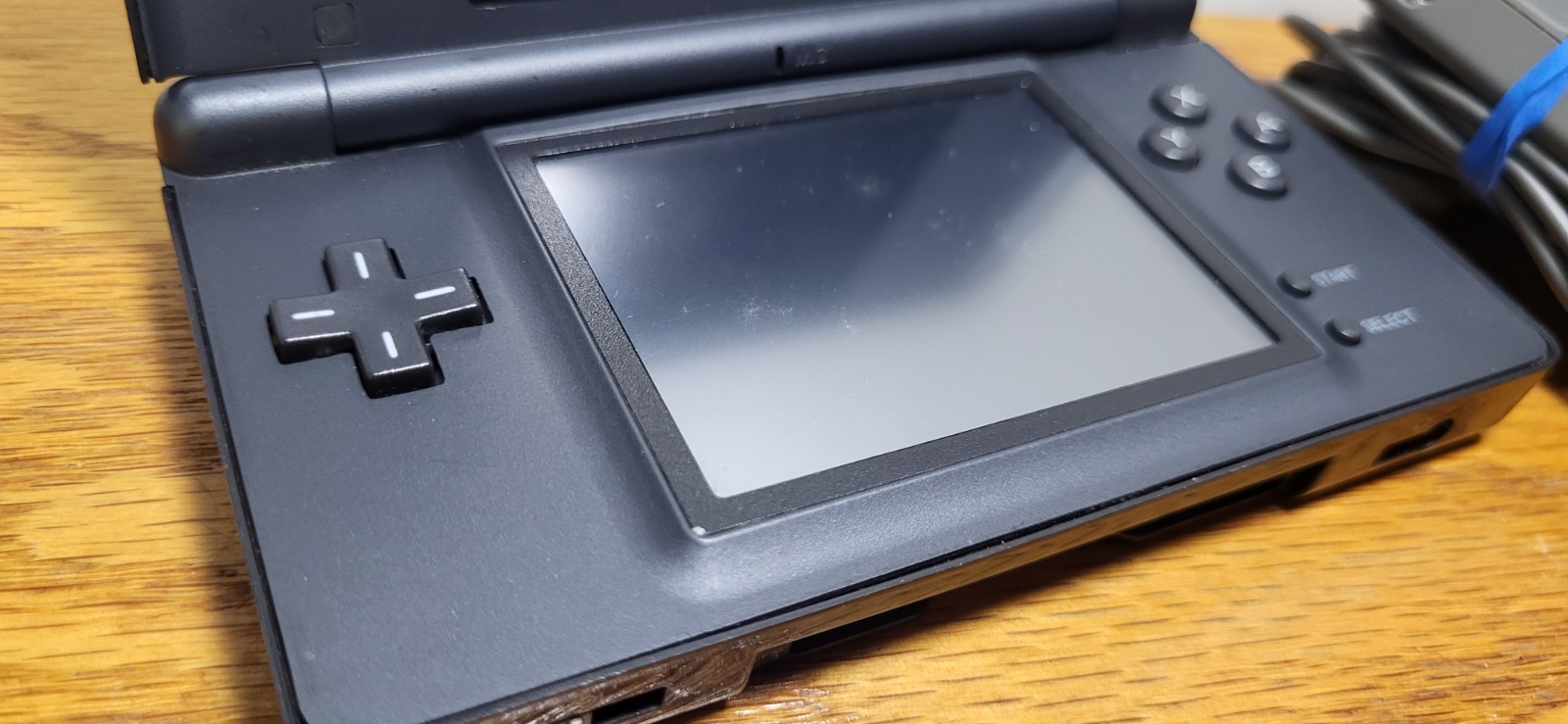 Nintendo DS Lite Console Onyx,holds Charge,scuffs And Scratches