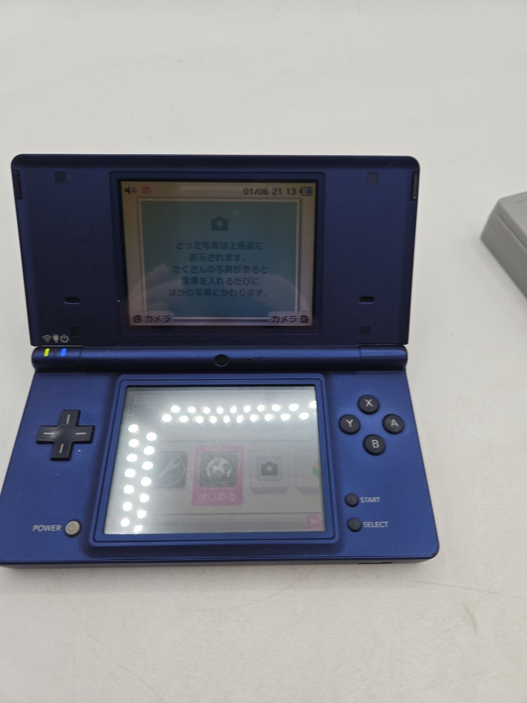 Nintendo DSi Launch Edition Metallic Blue Japanese Exclusive Console Bundle