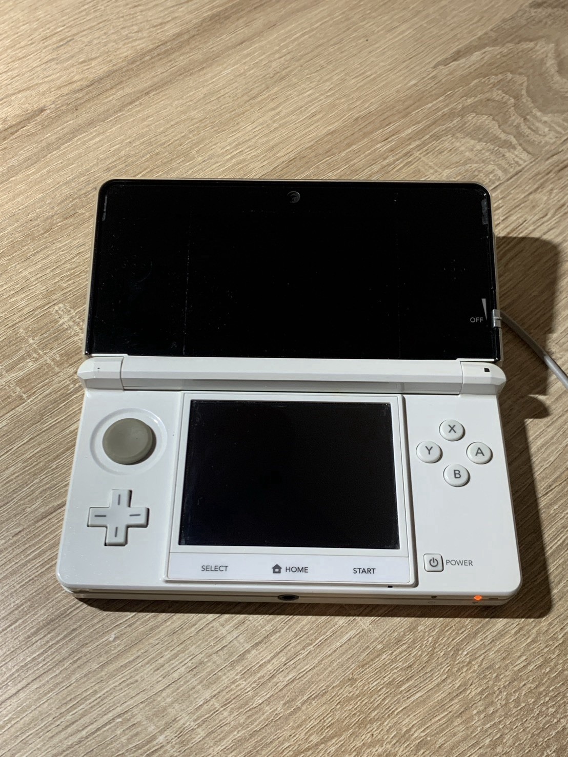 1268 Nintendo 3DS Ice White Good TESTED