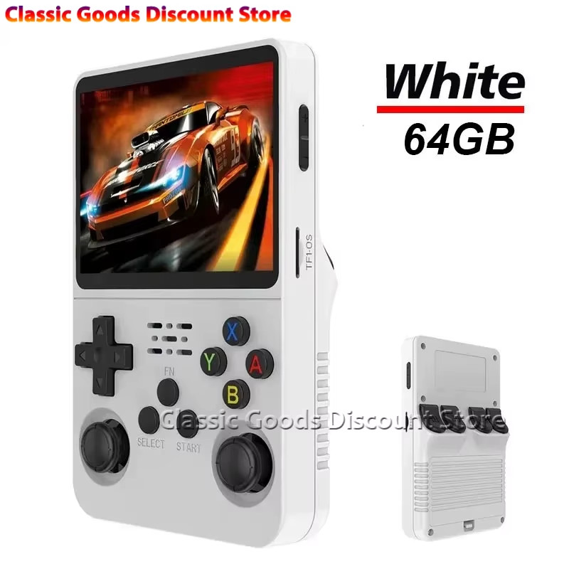 R36S Retro Handheld Video Game Console Linux System 3.5 Inch IPS Screen
