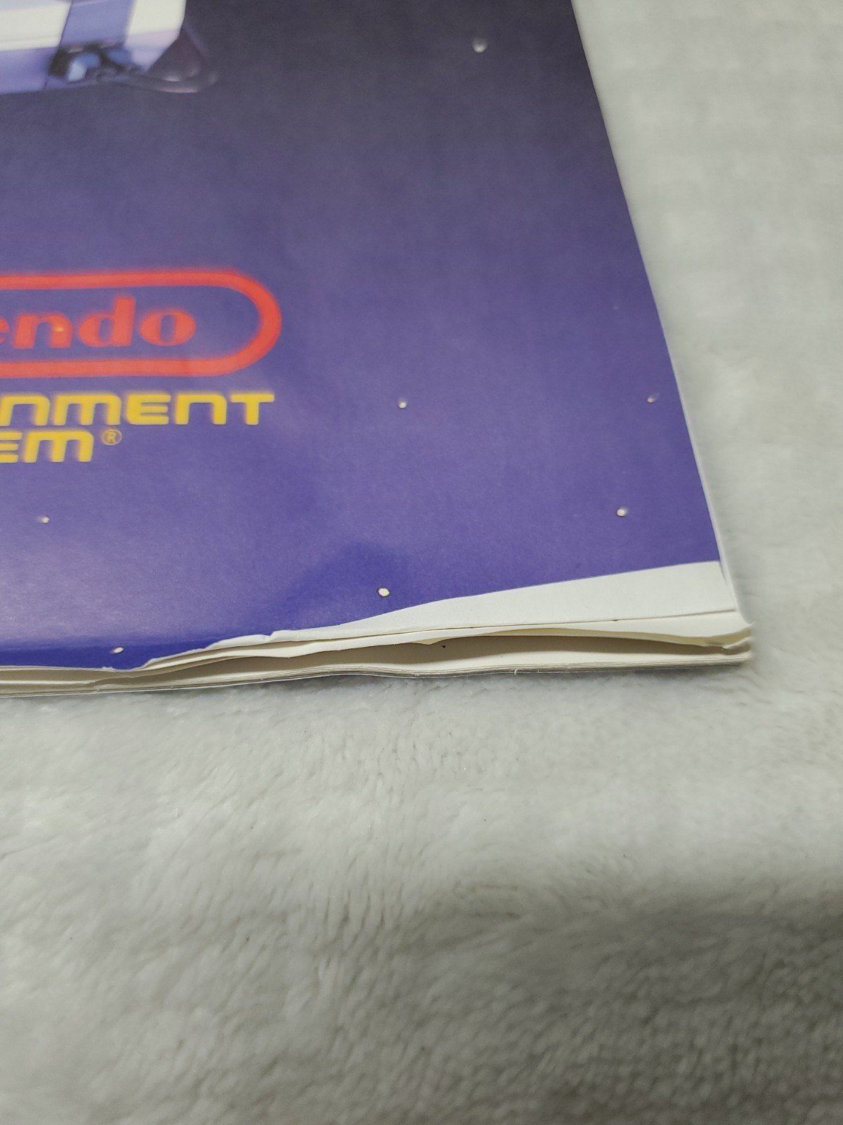 Nintendo NES Original Video Game Console Near Complete in Box Tested/Working