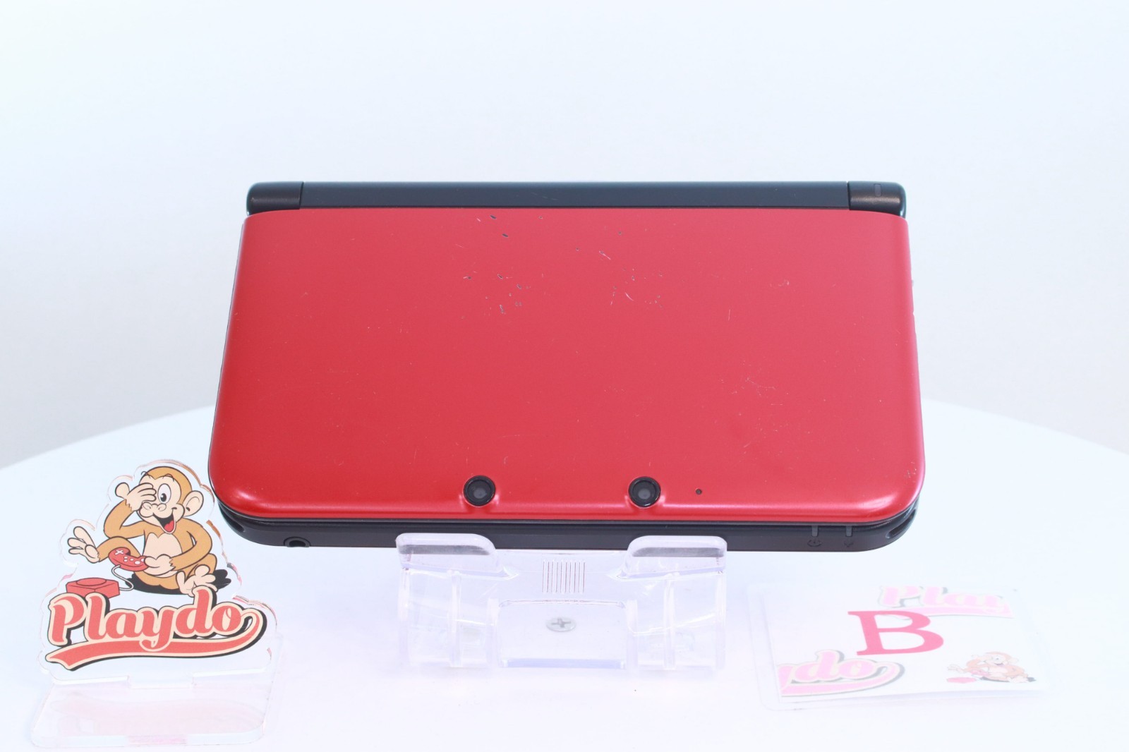 JP Game Nintendo 3DS LL XL Red Black [Rank :B] Region-locked