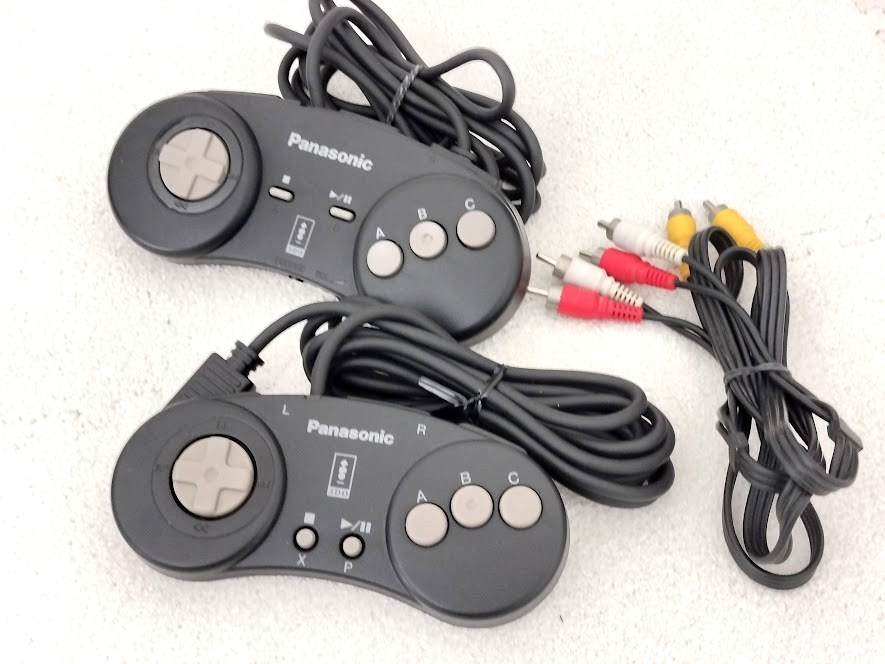 JUNK Panasonic 3DO REAL FZ-1 Console system Used w/controller Japan Junk