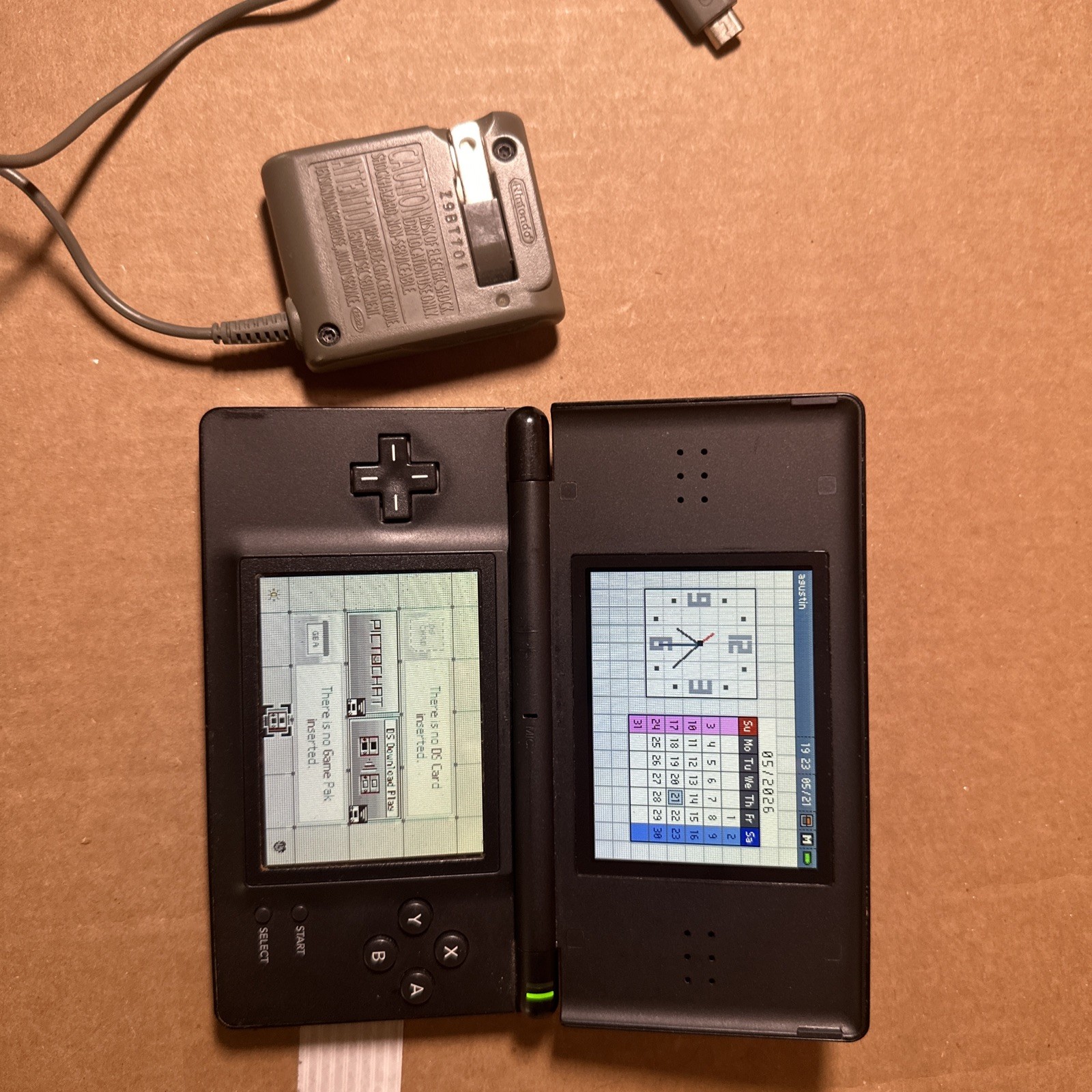 Nintendo DS Lite Black Handheld Video Game Console