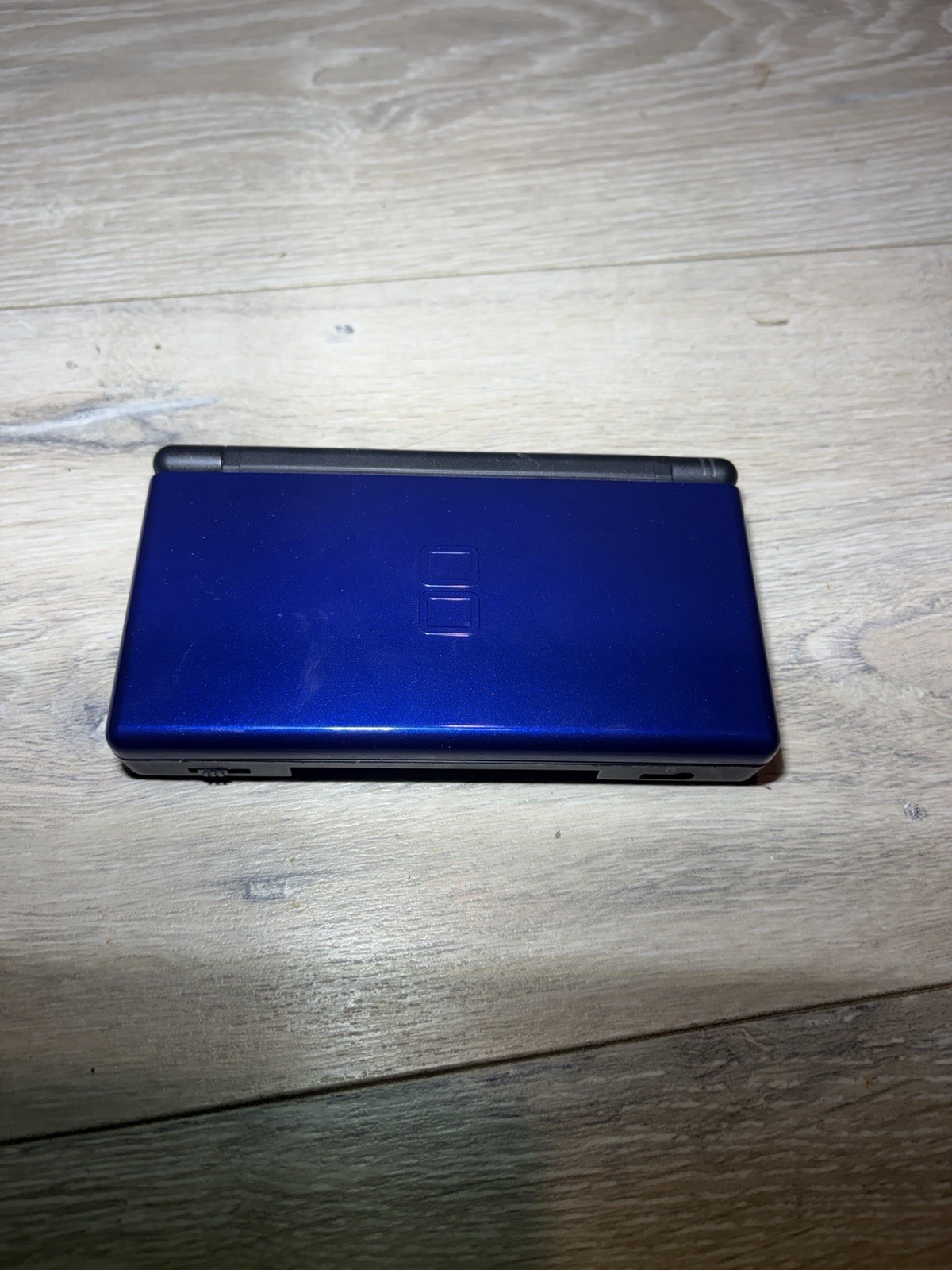Nintendo DS Lite Cobalt Blue/Black Handheld Gaming System TESTED & WORKS!