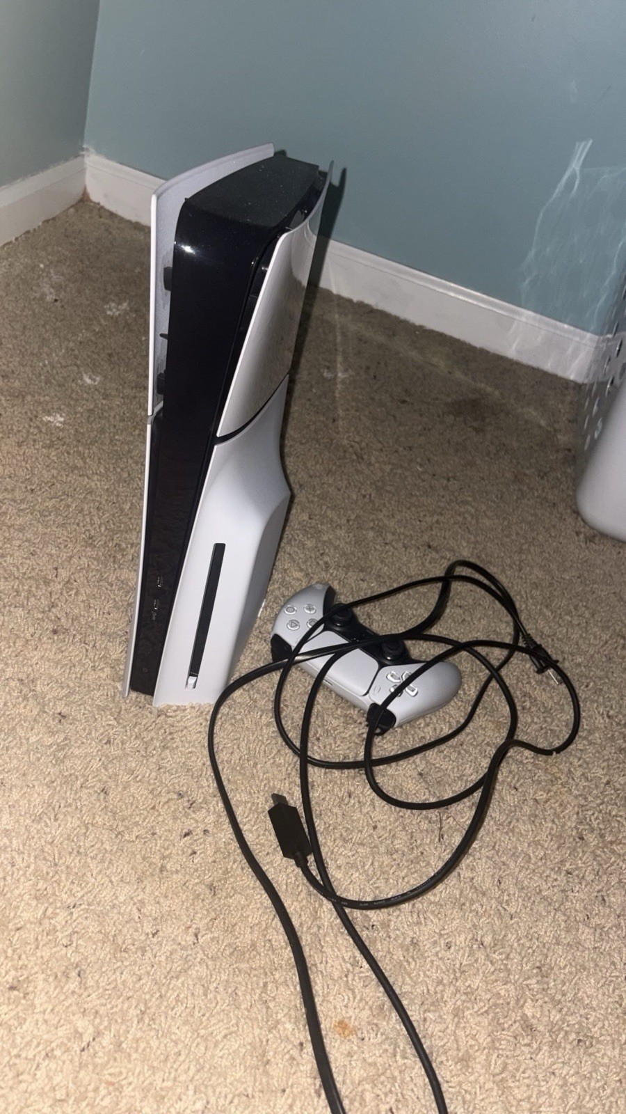 Sony PlayStation 5 PS5 CFI-1015A 825GB 4K White/Black Console w/Cables