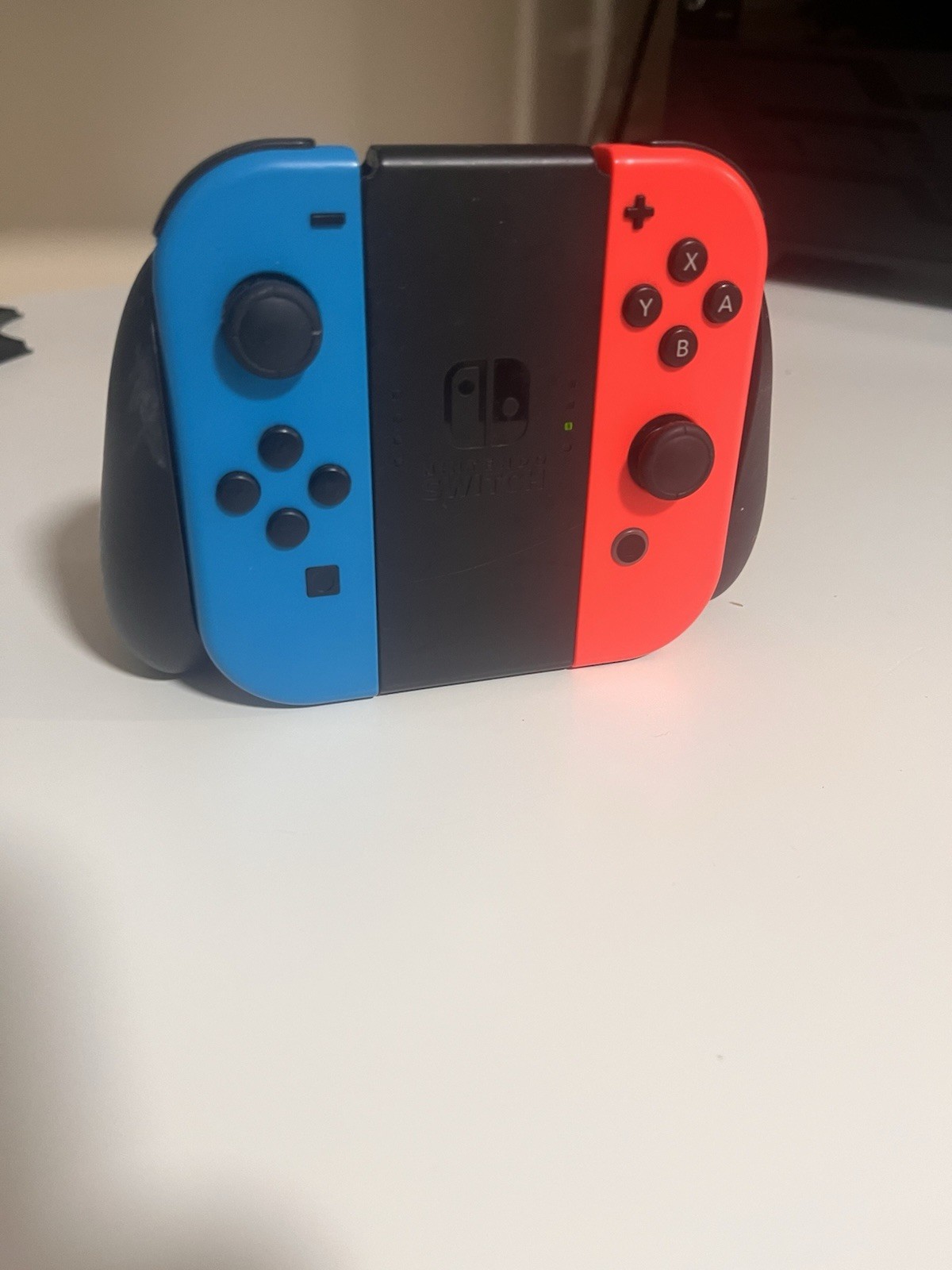 Nintendo Switch OLED Model 64GB Neon Blue & Red Console – Excellent Condition