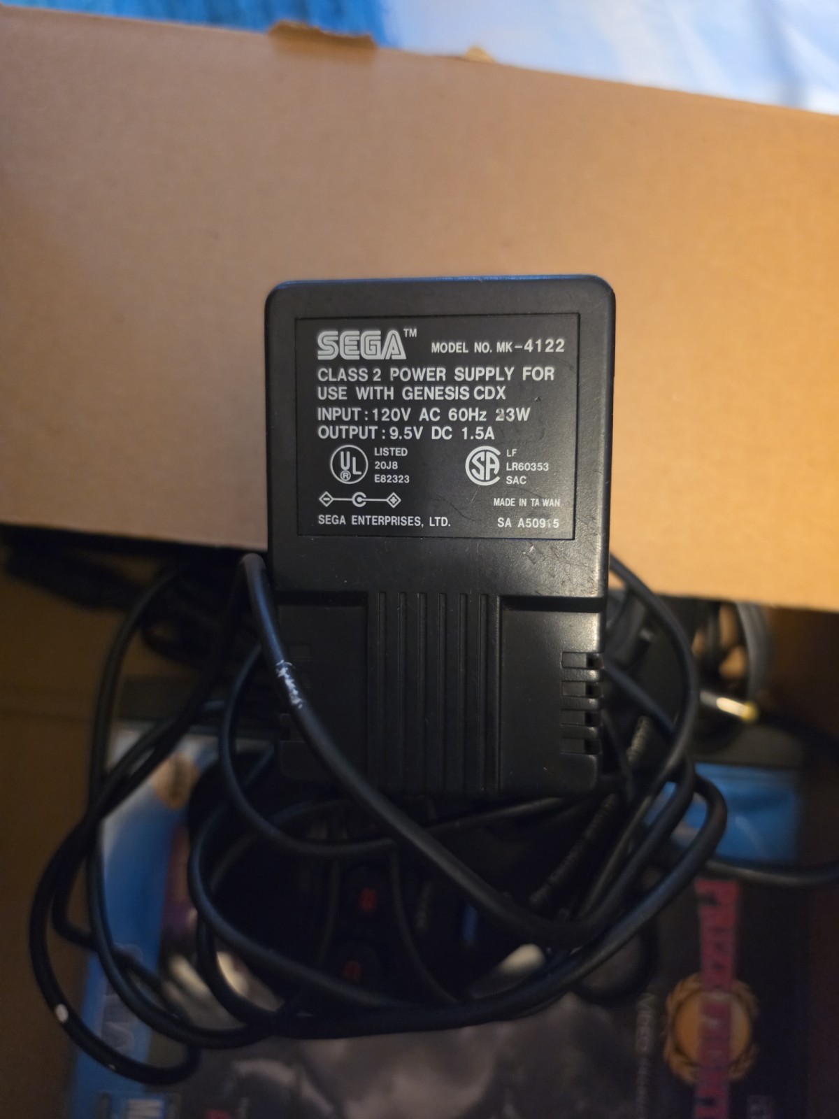 Sega Genesis CDX Black Console Mk-4121 W/ controller, power cord and av cable