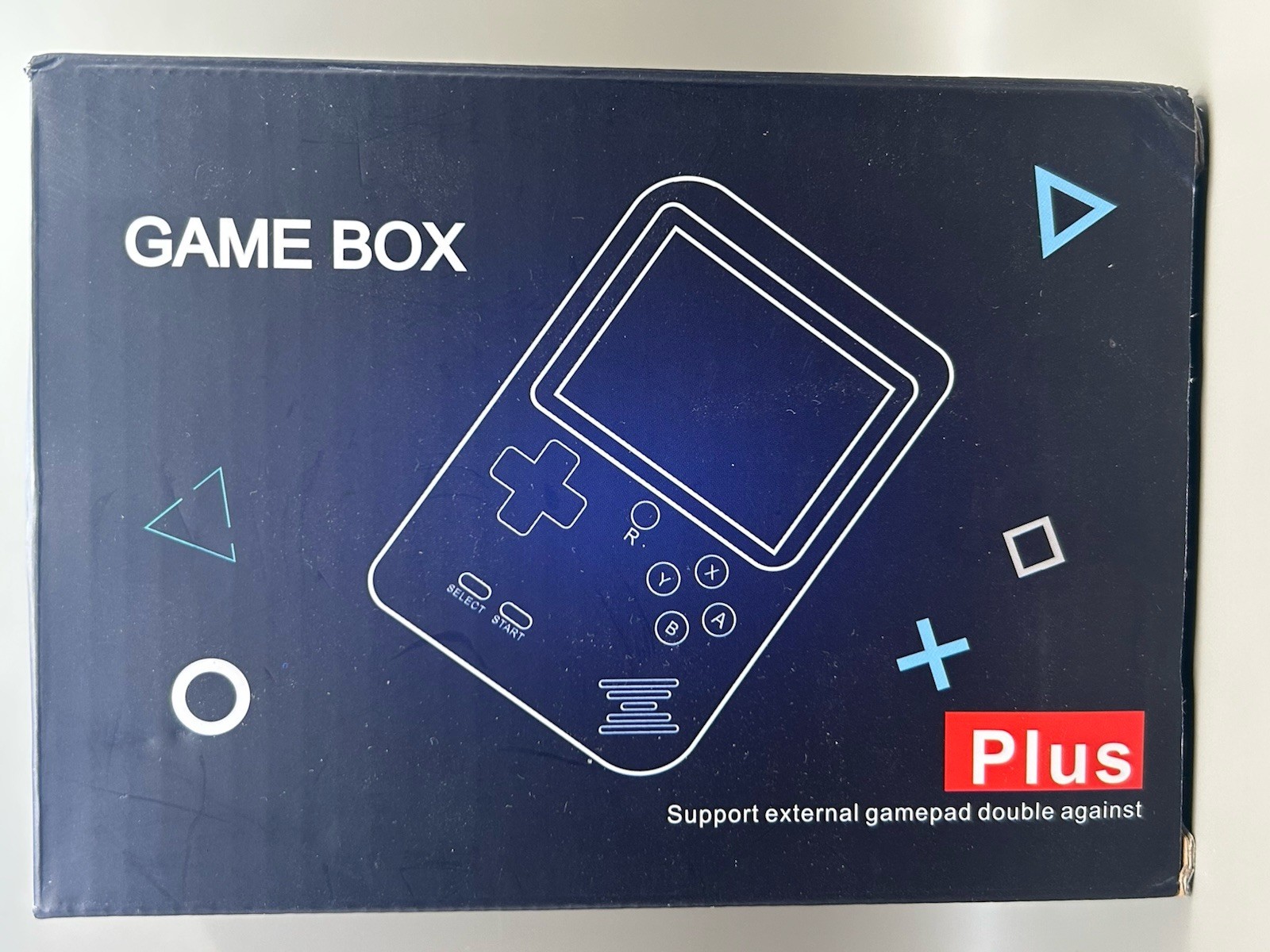 White Retro 8-Bit Handheld Game Console💫Game Box + | 400 in 1 | 2 Player