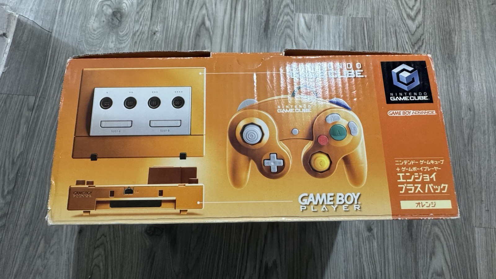 Nintendo GameCube Orange Gameboy player enjoy plus pack REGION FREE