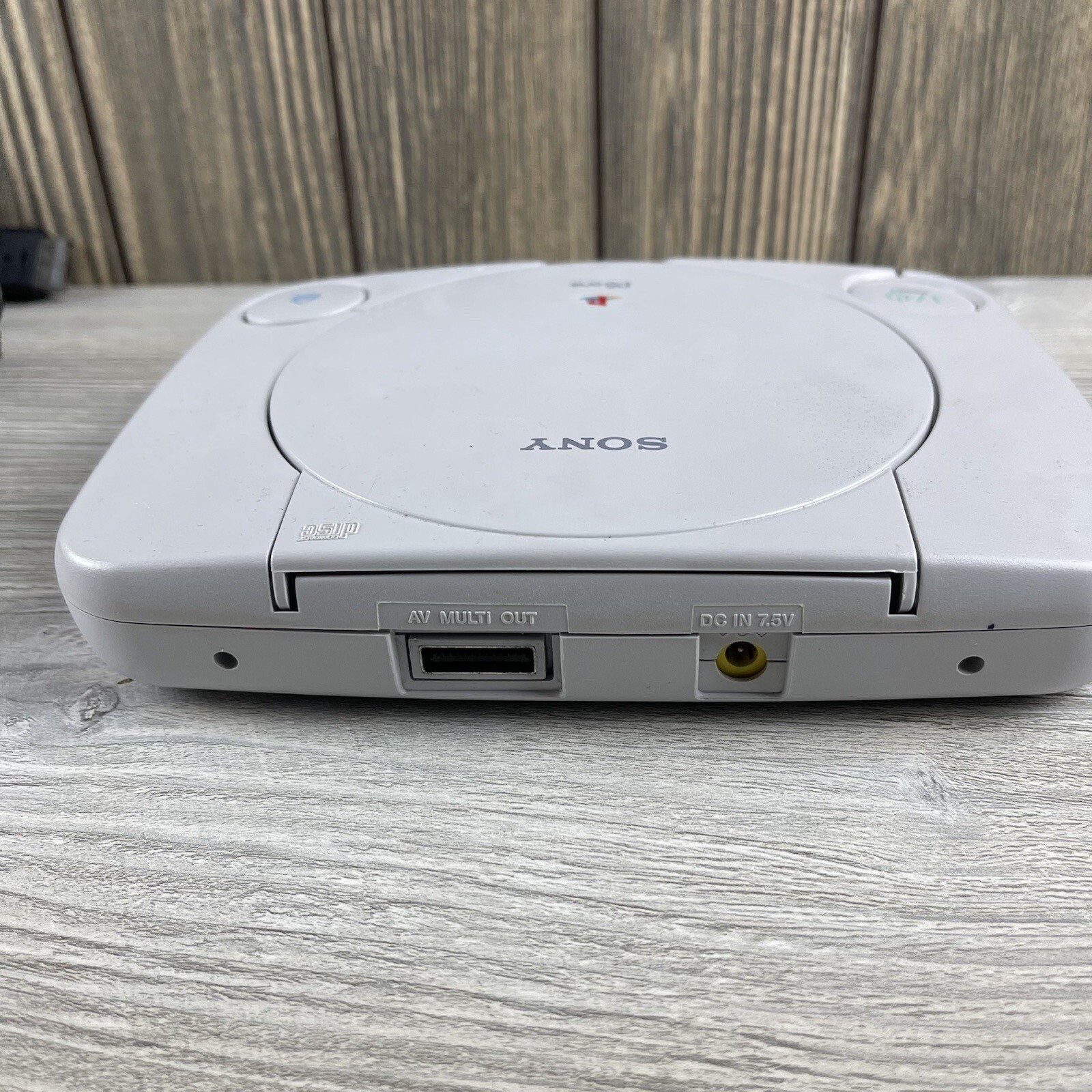 PlayStation PS one PS1 SCPH-101 Console Controller, And Power Cable Tested
