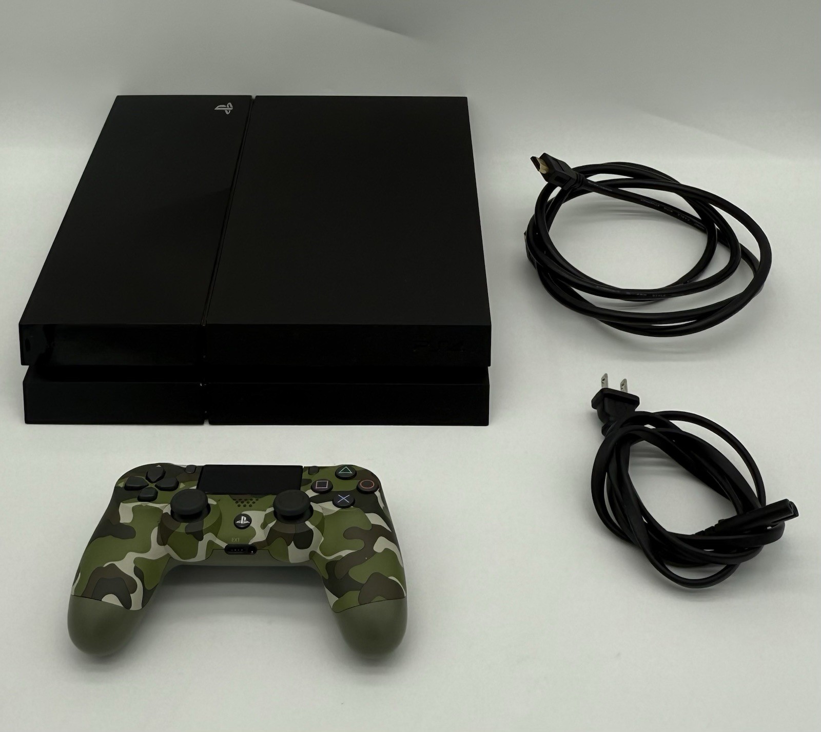 Sony PlayStation 4 PS4 500GB Black Console System CUH-1001A + Extras All Tested