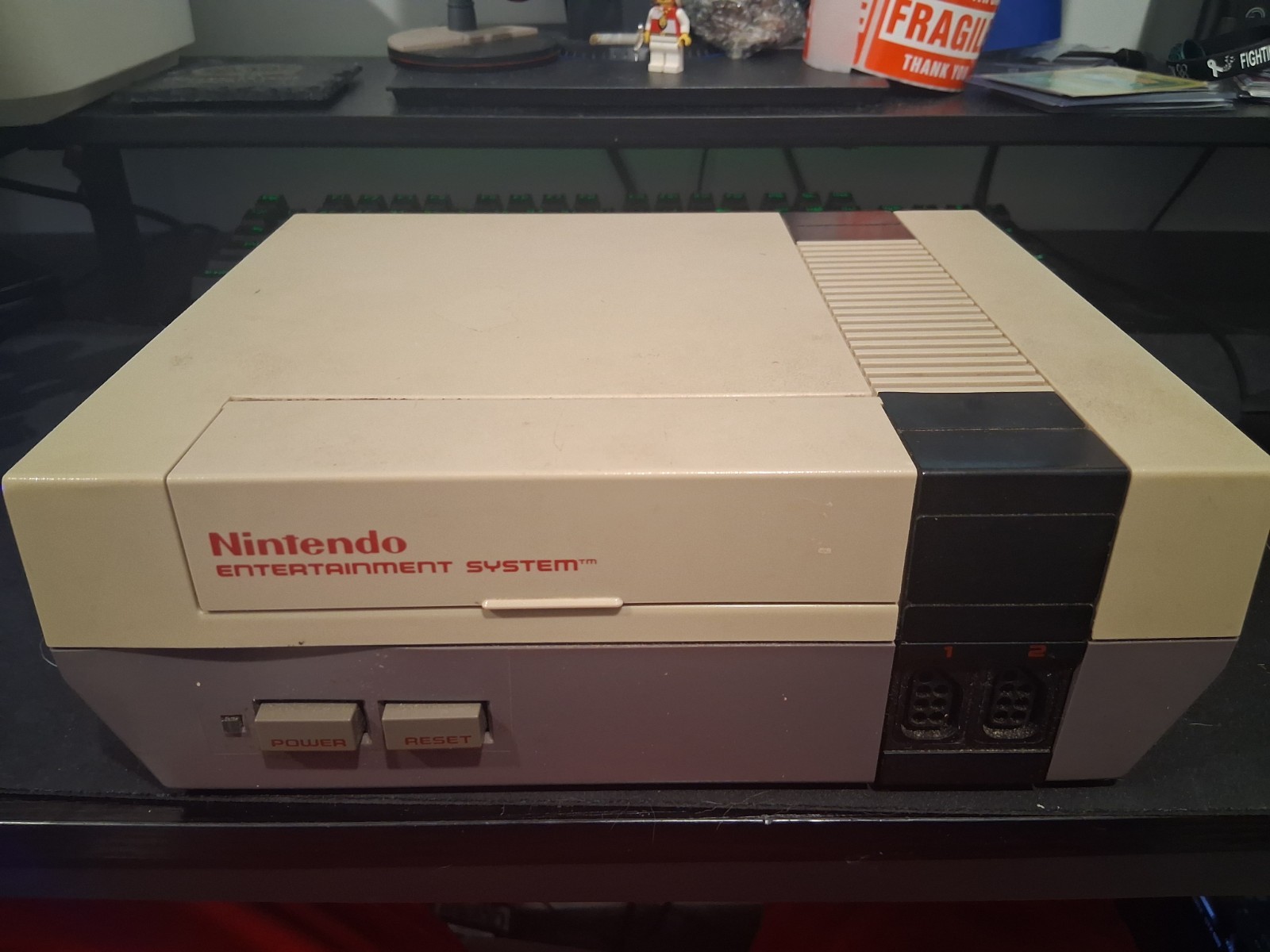 Nintendo NES-001 Entertainment System Console Only Untested No Cables